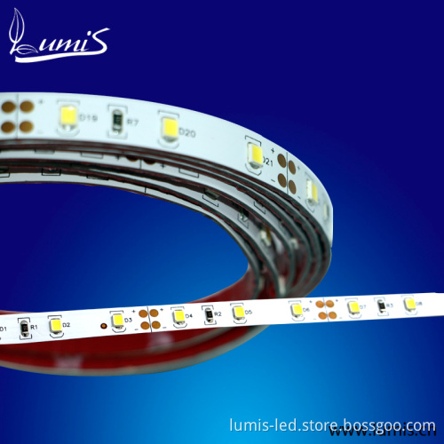 White Color LED Light Strip 60PCS/M SMD 2835 Strip